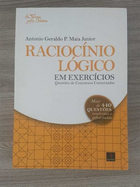 livro Raciocínio Lógico em Exercícios barato melhor custo benefício