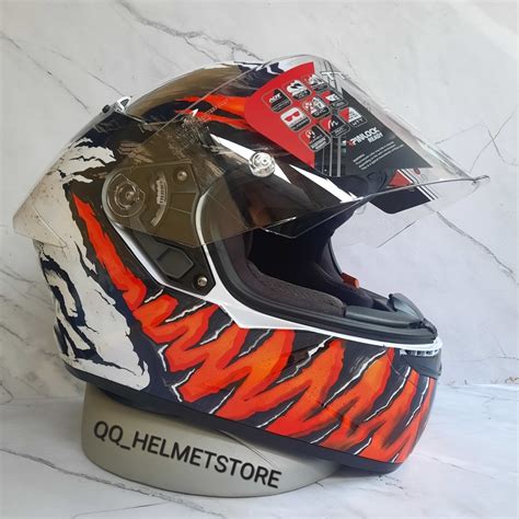 Jual Helm Kyt Tt Course Anti Venom Wd Helm Kyt Fullface Repaint