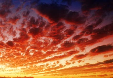 Dramatic Cloudy Sky At Dusk Stock Photo Image Of Dramatic Dark 13505796