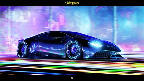 Cyberpunk Lamborghini Wallpaper,HD Games Wallpapers,4k Wallpapers,Images,Backgrounds,Photos and ...