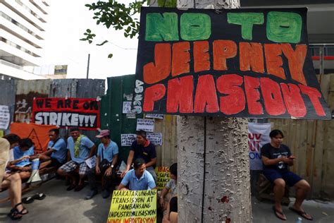 Jeepney Drivers Operators Declare More Strikes Vs Transport Program