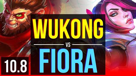 Wukong Vs Fiora Top Early Solo Kills Na Grandmaster V