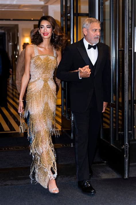 Photo George Clooney Et Sa Femme Amal Clooney La Sortie De Leur