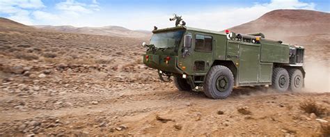 Greendef Oshkosh Begins Production Phase Of Usmcs P 19r Arff Vehicle Programme