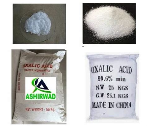 Grade Standard Technical Grade Oxalic Acid Packaging Type Bag At