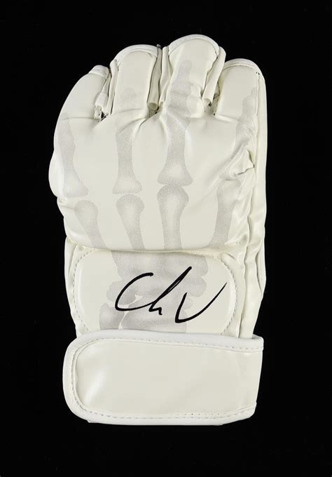 Marlon Chito Vera Signed Custom Skull Glove Beckett Pristine Auction