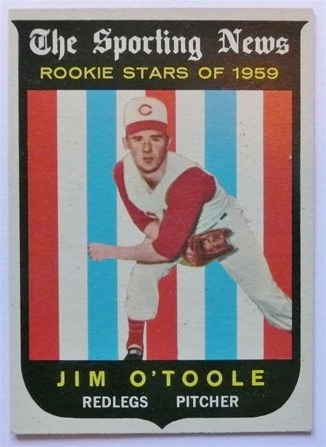 Jim O Toole Cincinnati Redlegs Rookie Star Frank Kelsey Flickr