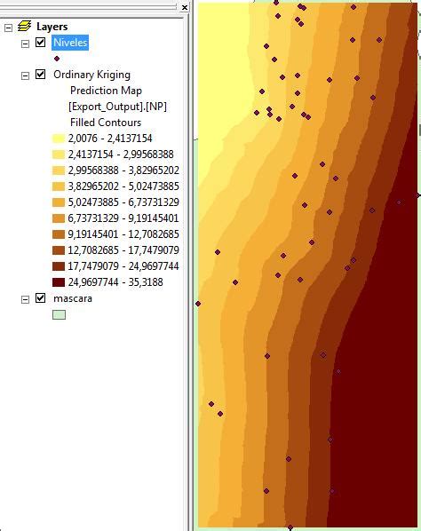 Geostatistical Analyst An Lisis Geoestad Stico Con Arcgis Parte