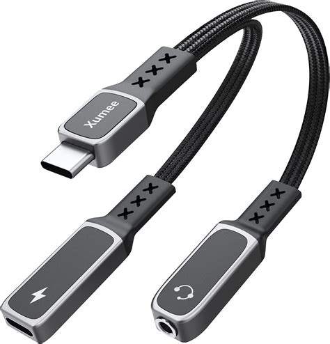 Amazon Xumee Usb C Splitter Dual Usb C Headphones And Charger