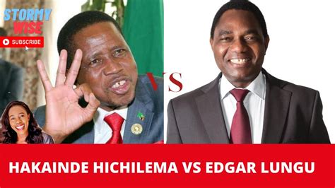 Upnd Hakainde Hichilema Vs Pf Edgar Lungu Zambia Winning 2021 Elections Youtube