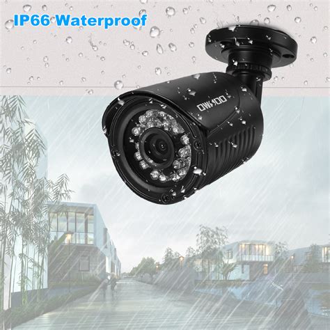 OWSOO 1080P AHD Bullet Waterproof CCTV Camera 2 0MP 1 3 CMOS 3 6mm IR