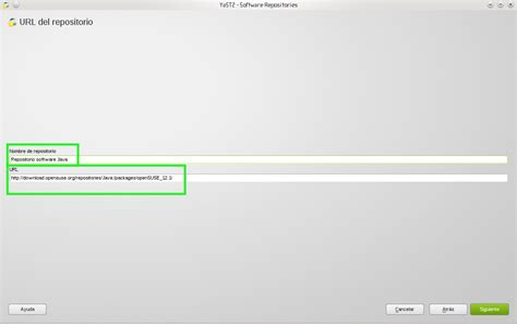 Módulo de YaST Repositorios de software openSUSE Wiki