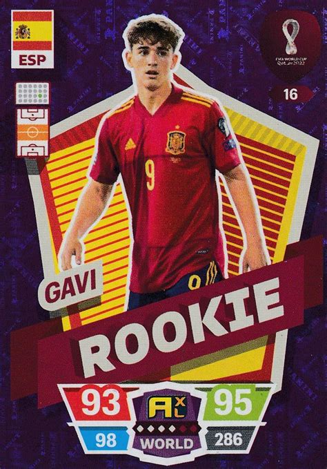 Gavi Spain Rookie Adrenalyn Xl Fifa World Cup Qatar