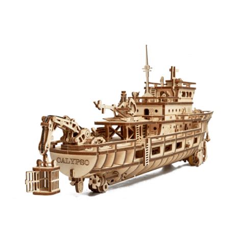 Décor nautique de modèle en bois kit de maquette de bateau pirate de