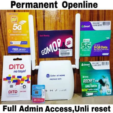 Openline Permanent Globe At Home Prepaid Wifi Zlt S G With Dito Sim