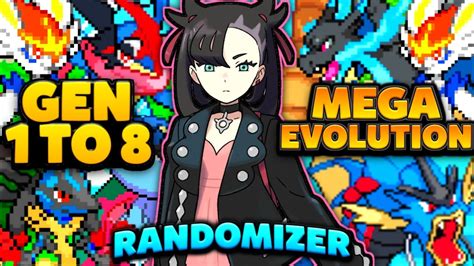 Pokemon Gba Rom Hack 2023 With Mega Evolution Gen 1 8 Randomizer And More Youtube