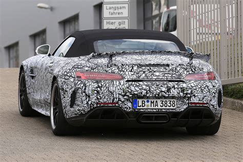 2019 Mercedes Amg Gt R Roadster First Spy Shots Gtspirit