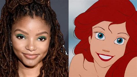 La Sirenetta Halle Bailey Ricrea Uno Dei Look Iconici Di Ariel Nelle