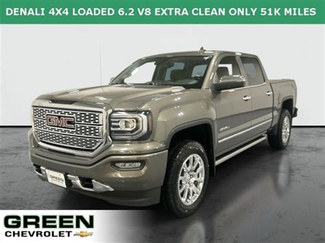 Pre Owned 2018 GMC Sierra 1500 Denali 4WD Crew Cab 143 5 Denali In