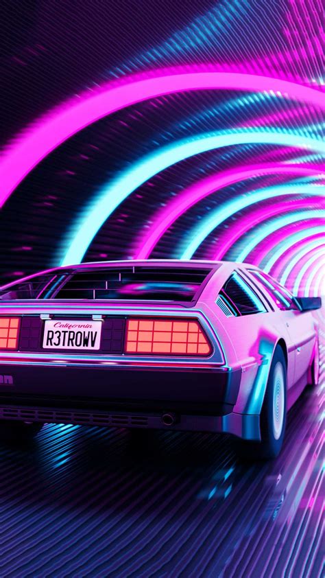 Synthwave Car Wallpaper Ixpap