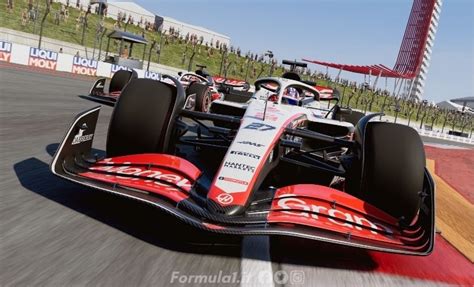 Foto Haas Presentata La Livrea Speciale Per Il Gp Degli Stati Uniti