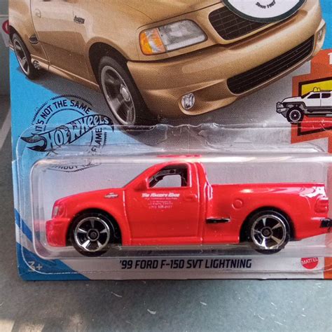 Hot Wheels Ford F Svt Lightning Custom Velozes E Furiosos