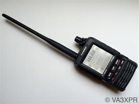 Review Yaesu Fusion Ft Dr Dual Band Digital Portable Radio Va Xpr