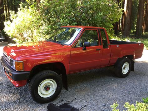 Toyota Other Dlx Extended Cab Pickup 2 Door Toyota Pickup 4x4 1987