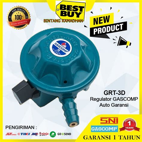 Jual Regulator Gascomp Grt D Regulator Gas Gascomp Grt D Sni