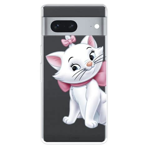 Funda Para Google Pixel G Oficial De Disney Marie Silueta Los