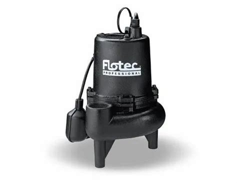 Pentair Flotec E75stvt 34 Professional Series Cast Iron Sewage Pump At