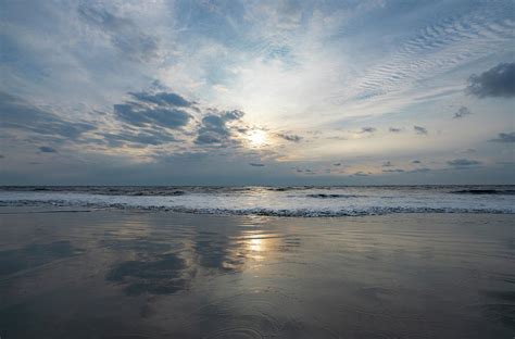 Jekyll Island beach silver sunrise Photograph by Margaret Wiktor - Fine ...