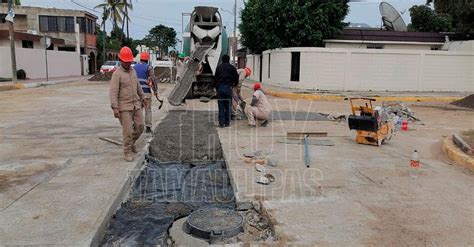 Hoy Tamaulipas Tamaulipas Comapa Intensifica Pavimentacion De Obras