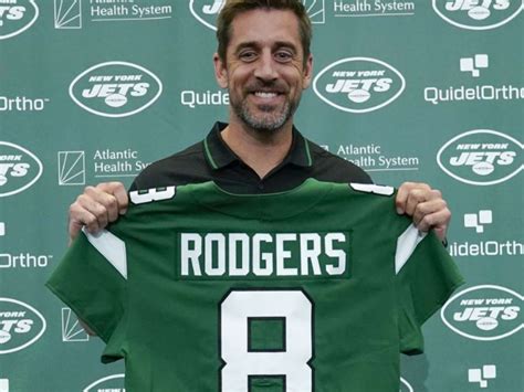 Pinching Myself Every Day Jets Qb Aaron Rodgers Calls Time In Ny