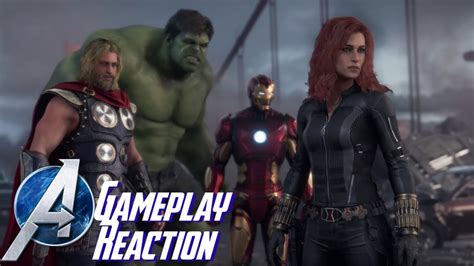 Marvel S Avengers A Day Prologue Gameplay Footage Reaction Review