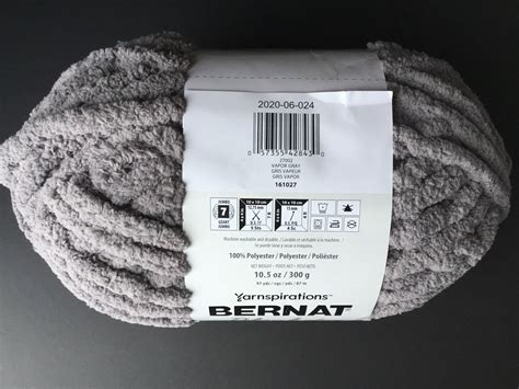 Bernat Blanket Extra 10 5oz 300g Bulky 7 Vapor Gray Etsy