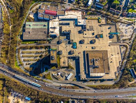 Luftaufnahme M Lheim An Der Ruhr Geb Ude Des Einkaufszentrum Rrz