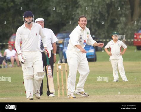 Graham Napier Bunbury Celebrity Charity Cricket Match Between Alconbury