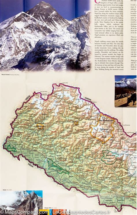 Wandelkaart 3002 Trails Illustrated Trekking Map Khumbu Nepal