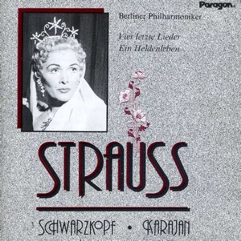 Vier Letzte Lieder De Richard Strauss Elisabeth Schwarzkopf Herbert