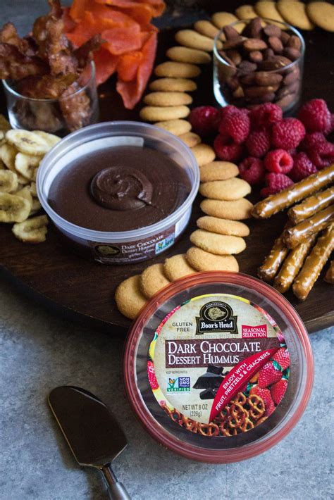 Dessert Hummus Party Tray Chocolate Hummus Dessert Hummus Desserts