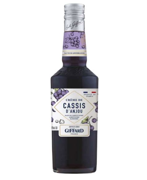 Crème de cassis d anjou 16 Giffard 50 cl La Belle Vie Courses