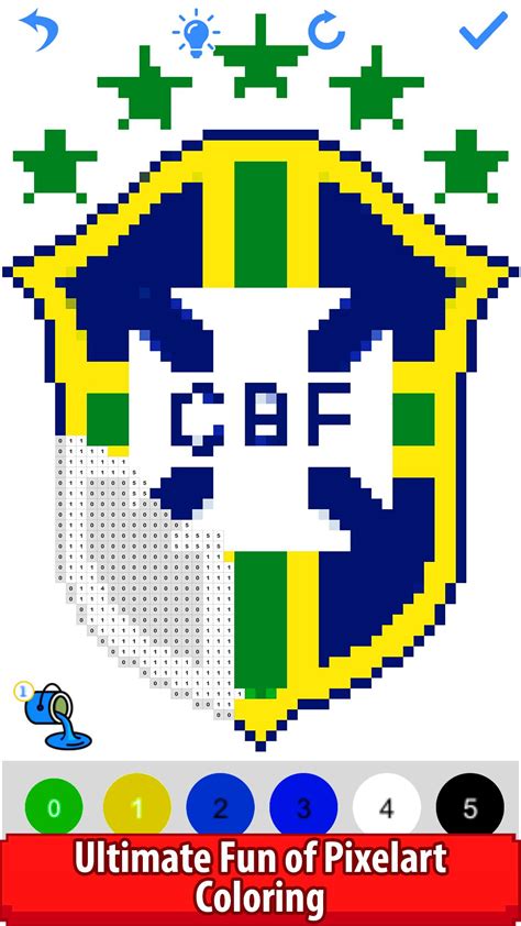 Football Logo Pixel Art Color For Android Apk Download