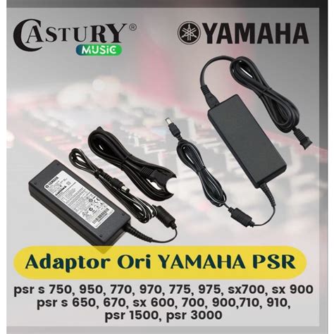 Jual Adaptor Original Keyboard Yamaha Psr S