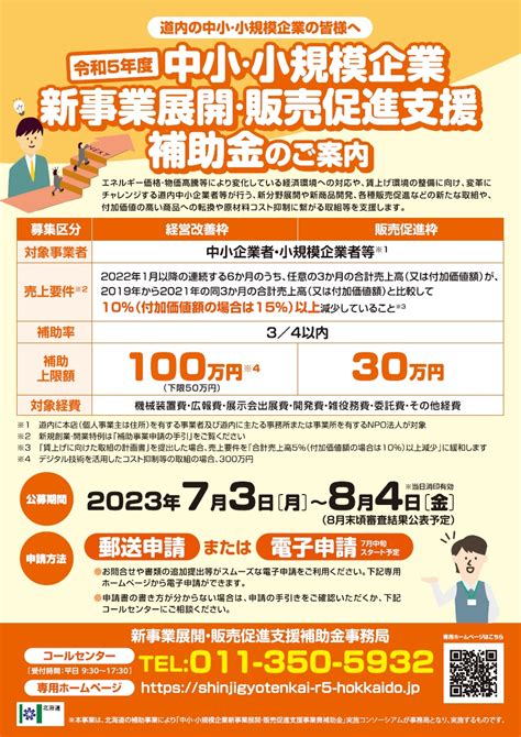 令和5年度中小・小規模企業新事業展開・販売促進支援補助金の募集開始について 蘭越町商工会