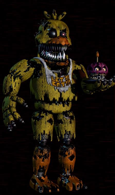 Full Nightmare Chica By Xxfreddyxfazbearxx On Deviantart