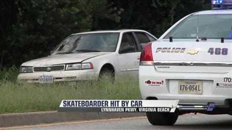 Update Skateboarder Seriously Injured After Being Hit By Car Near