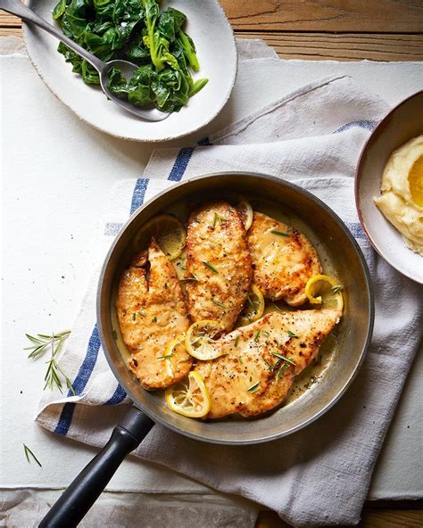 Piccatina Al Limone Chicken Escalopes With Lemon Delicious Magazine