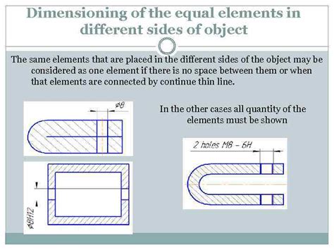 Dimensioning On Technical Drawing Theme 4 Introduction