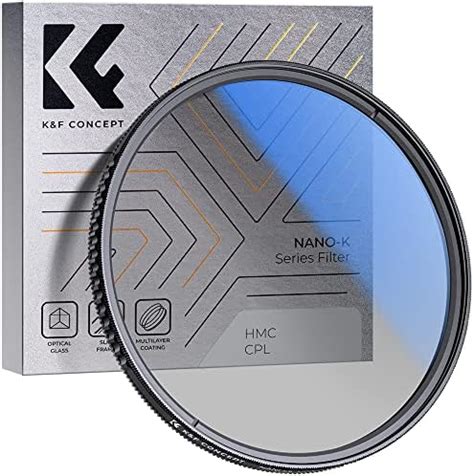 K F Concept Filtro Polarizador Circular Cpl Mm De Vidrio Ptico Con